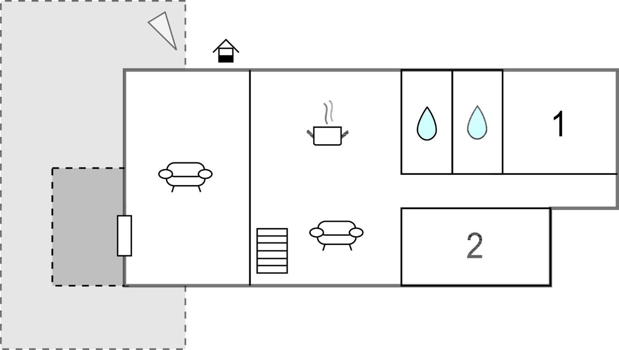 2 Bedroom Awesome In Apartment *